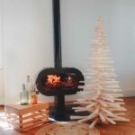 Sapin de noel en bois