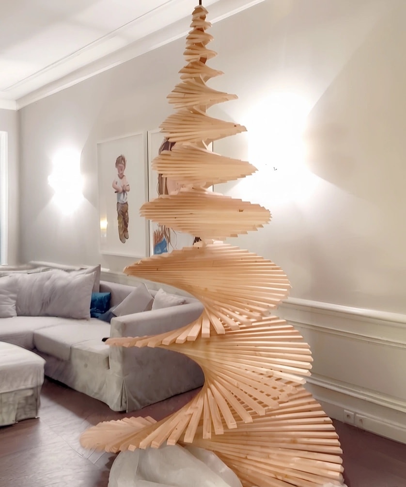 Les sapins de Noël en bois de Marcel & Eugène – créateurs de Mon Sapin Woody